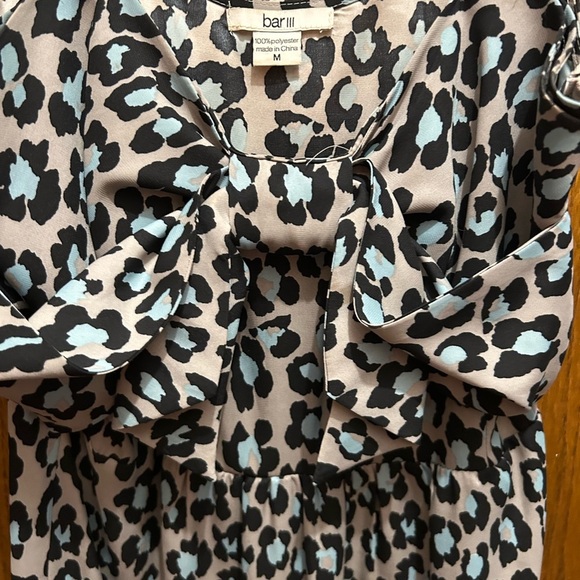 Bar III Cheetah Print Dress - Picture 3 of 5